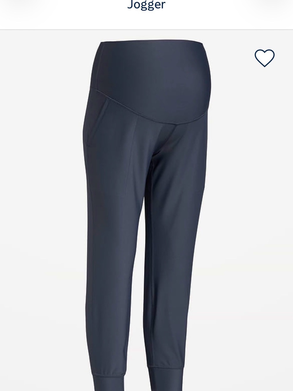 Old Navy Navy Maternity Jogger Pants